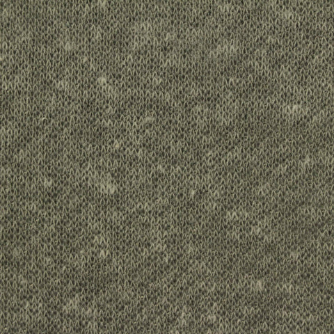 Heathered Grey Marl French Terry, Poly-Cotton, 205 gsm