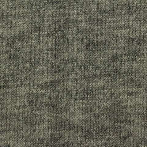 Heathered Grey Marl Jersey Knit, Viscose-Nylon
