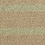 Light Beige Horizontal-Stripe French Terry, Cotton-Poly