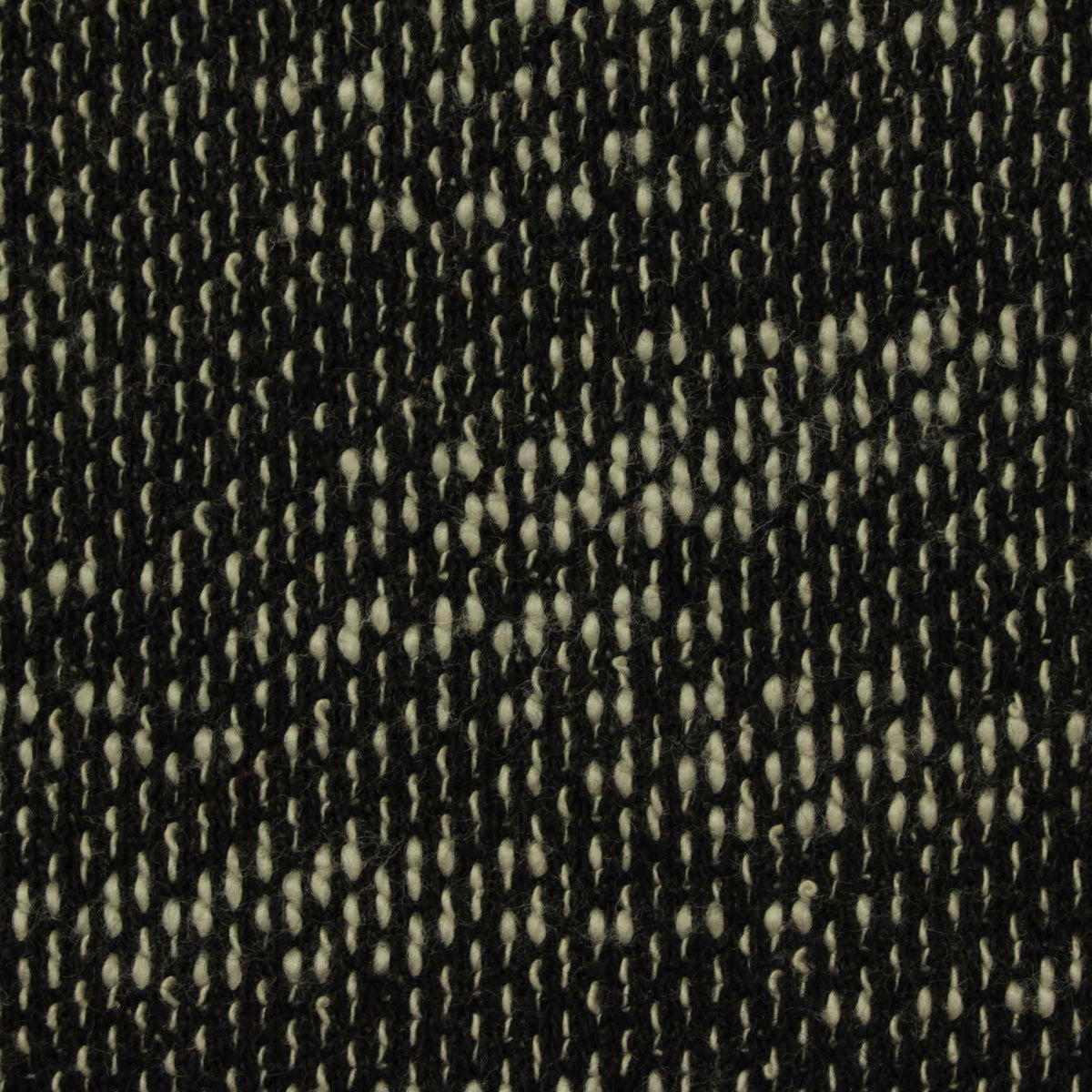 Black Marl French Terry, Cotton-Poly, 315 gsm