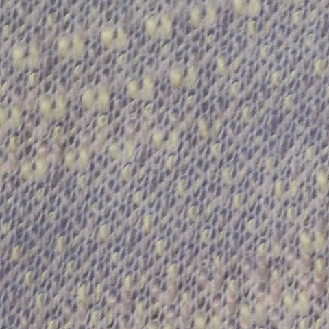 Light Purple Fine-Marl French Terry, Poly-Cotton