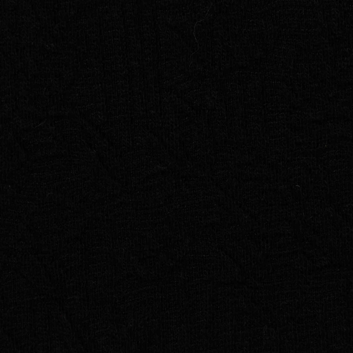 Jacquard Polyester Stretch Interlock Knit Fabric, 230 gsm — Black
