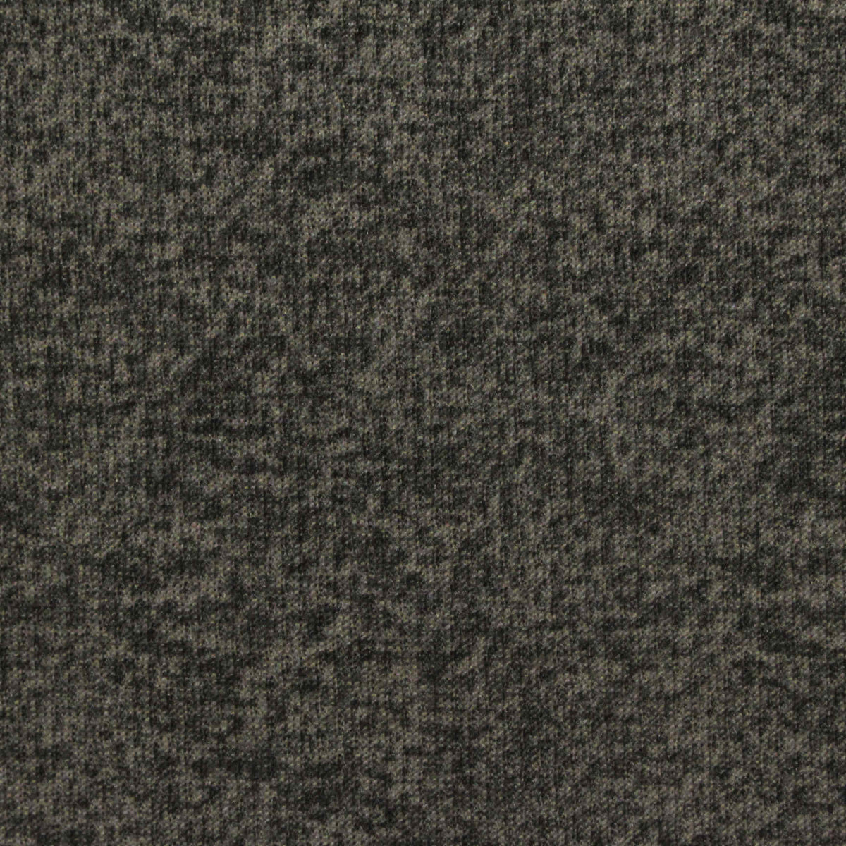 Dark Grey Marl Birdseye Knit, Polyester, 160 gsm