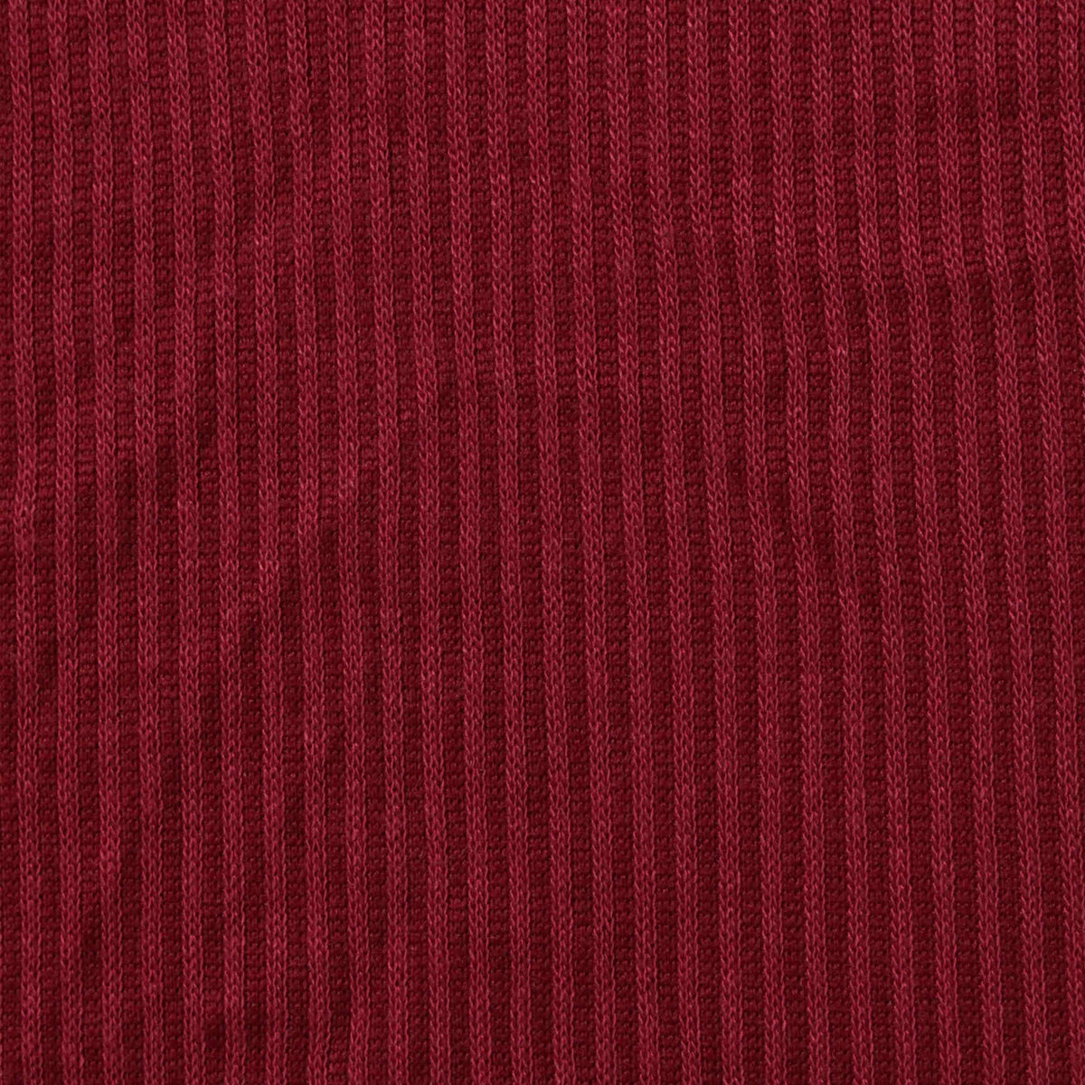 Viscose Polyester Rib Knit Fabric, 170 gsm, 185 cm — Red