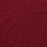 Viscose Polyester Rib Knit Fabric, 170 gsm, 185 cm — Red