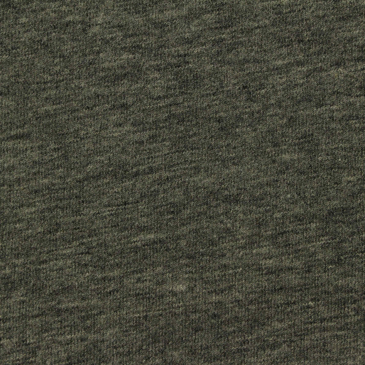 Dark Green Heathered-Marl Knit, Cotton