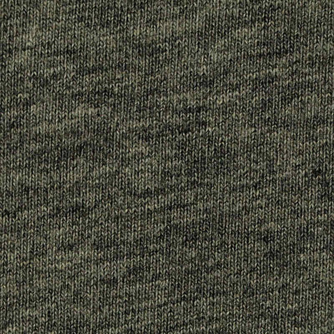 Dark Green Heathered-Marl Knit, Cotton