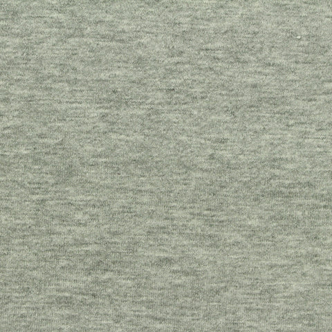 Light Grey Marl French Terry, Cotton-Poly, 239 gsm