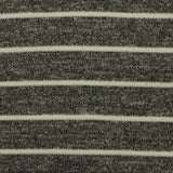 Light Grey Horizontal-Stripe Scuba Knit, Polyester