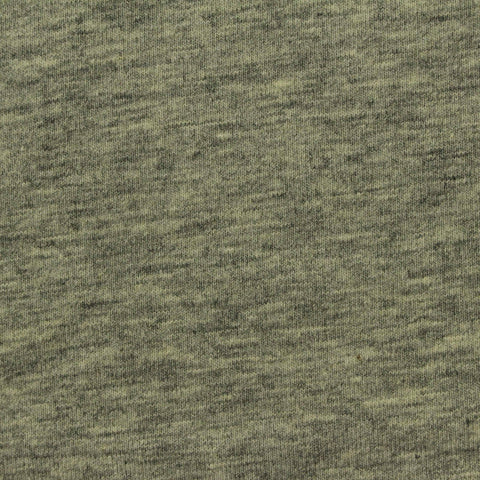 Green Marl Knit, Cotton, 165 gsm