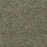 Heathered Grey-Green Marl Rib Knit, Cotton