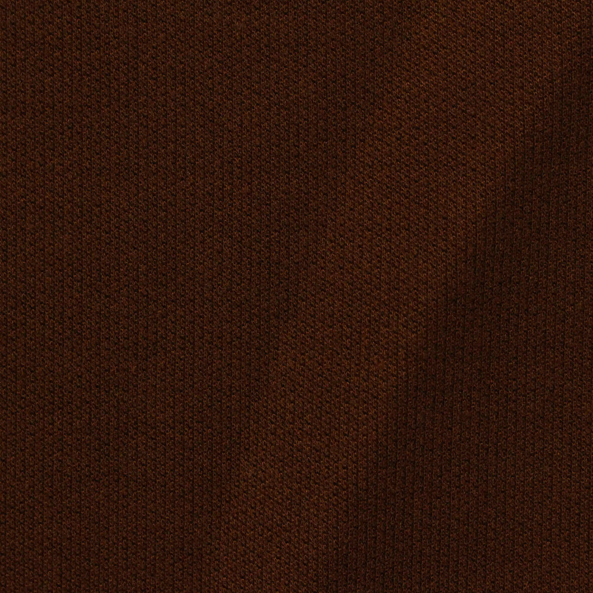 Brushed Viscose Nylon Stretch Piqué Knit Fabric, 462 gsm, 150 cm — Brown