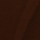 Brushed Viscose Nylon Stretch Piqué Knit Fabric, 462 gsm, 150 cm — Brown