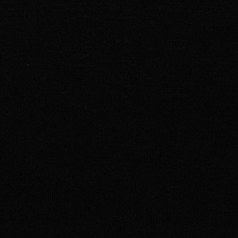 Cotton Modal Blend Jersey Knit Fabric, 160 gsm, 185 cm — Black