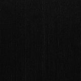 100% Polyester Interlock Knit Fabric, 110 gsm, 160 cm — Black