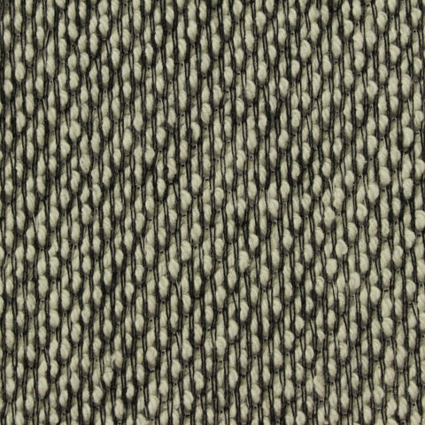 Off-White Textured Chunky Knit, Cotton-Poly, 270 gsm