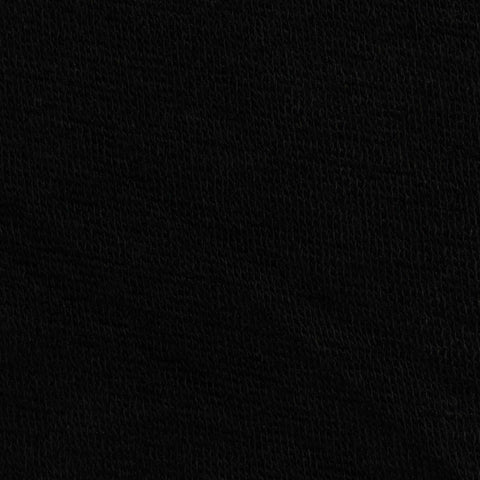 French Terry Fabric, 160 gsm, 160 cm — Black