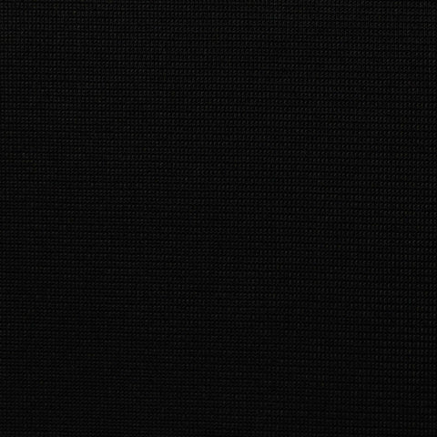 100% Polyester Knit Fabric, 230 gsm, 152 cm — Black