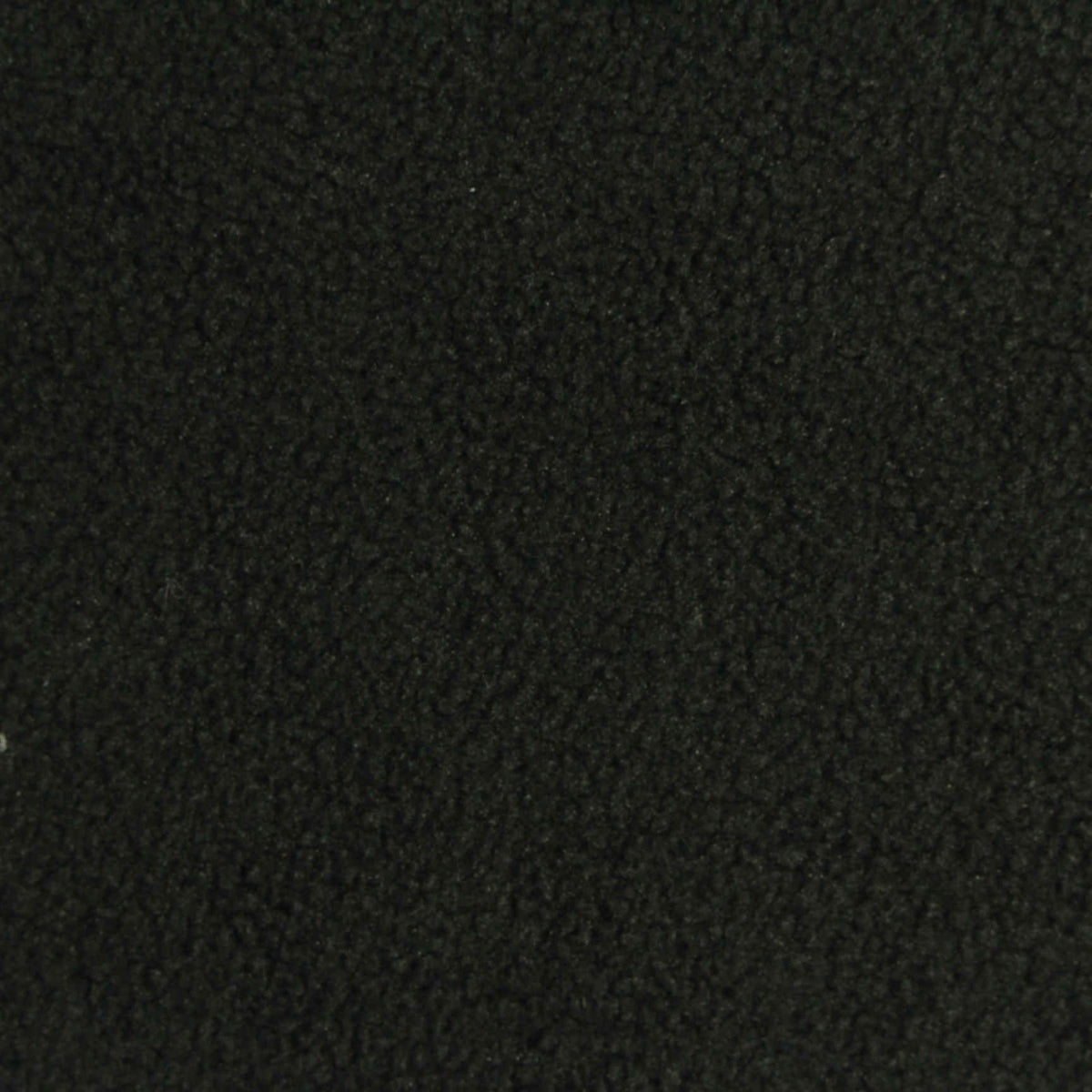 100% Polyester Fleece Fabric, 265 gsm, 150 cm — Black