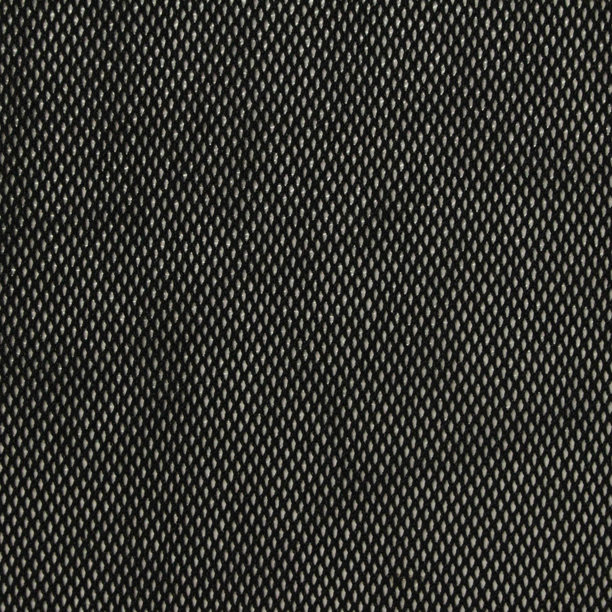 100% Polyester Mesh Fabric, 63 gsm, 160 cm — Black