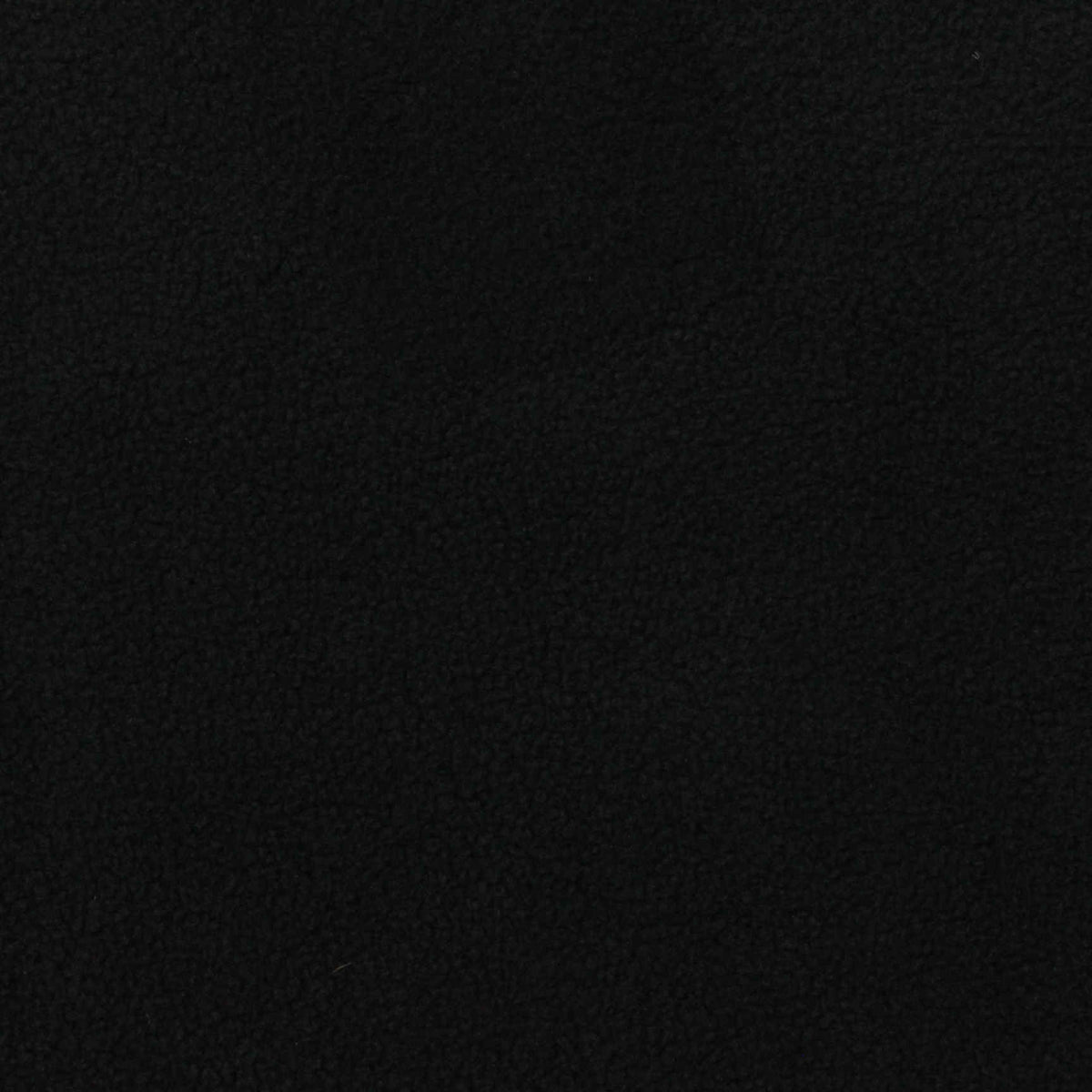 100% Polyester Fleece Fabric, 254 gsm, 150 cm — Black