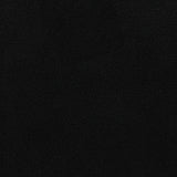 100% Polyester Fleece Fabric, 254 gsm, 150 cm — Black