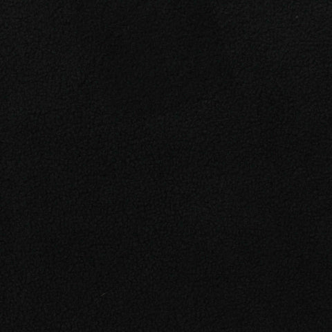 100% Polyester Fleece Fabric, 254 gsm, 150 cm — Black