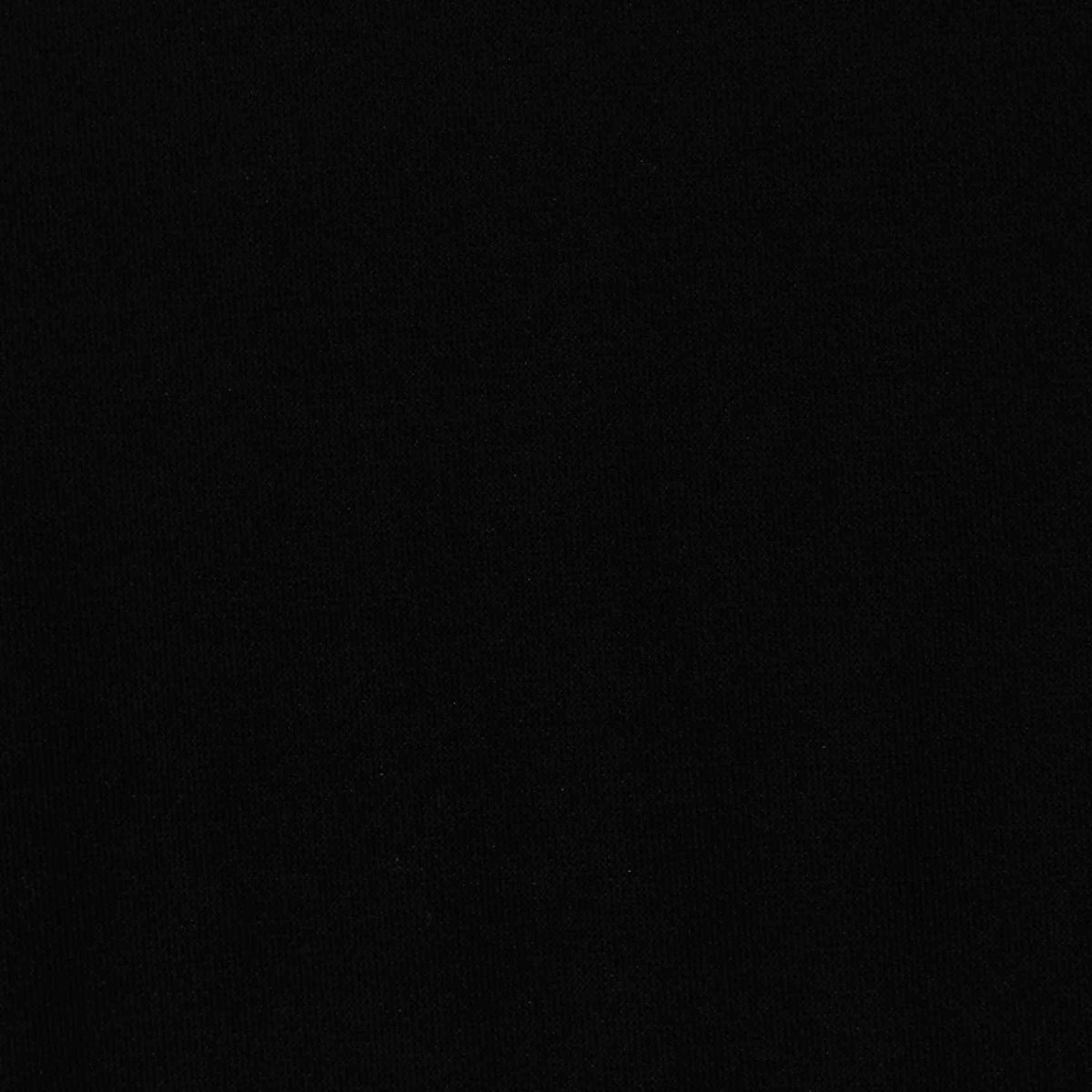 Nylon Viscose Stretch Ponte Knit Fabric, 160 gsm, 150 cm — Black
