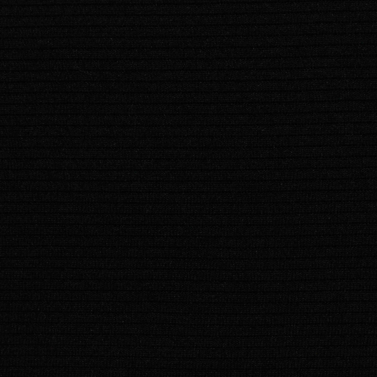 Polyester Stretch Knit Fabric, 270 gsm, 160 cm — Black