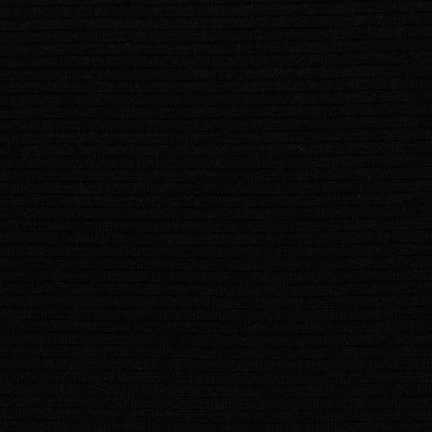 Polyester Stretch Knit Fabric, 270 gsm, 160 cm — Black