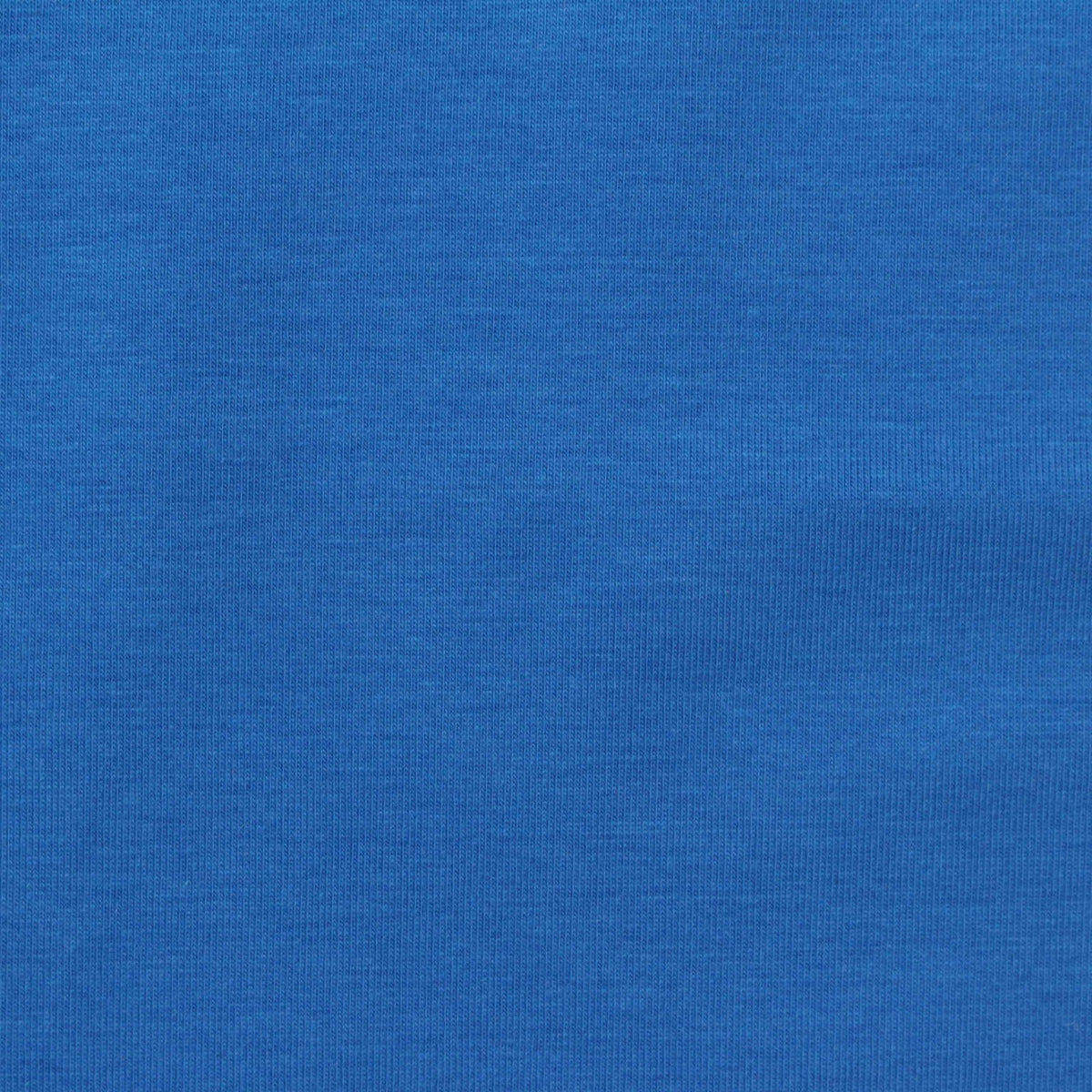 Cotton Stretch Jersey Knit Fabric, 165 gsm, 170 cm — Blue