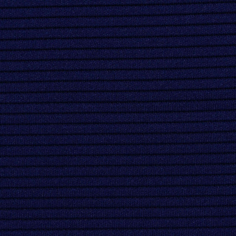 Polyester Stretch Knit Fabric, 350 gsm, 155 cm — Navy