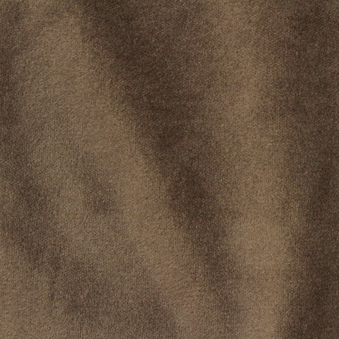 Polyester Stretch Velvet Fabric, 330 gsm, 170 cm — Brown