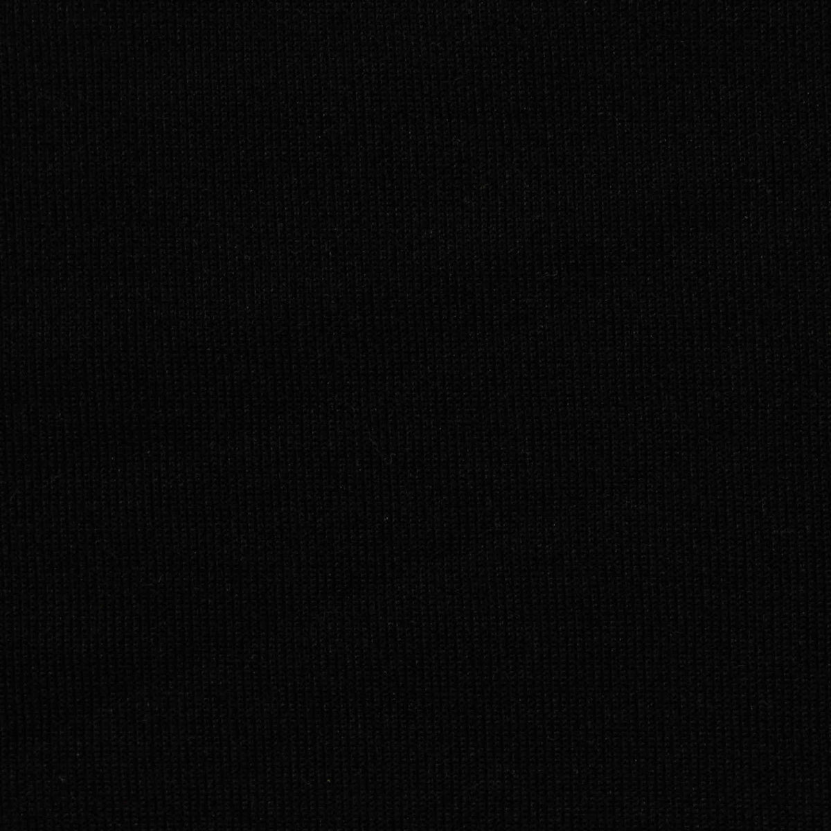Slub Polyester Stretch Linen-Look Fabric, 280 gsm, 160 cm — Black