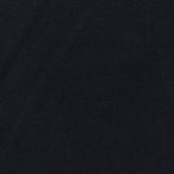 Cotton Stretch French Terry Fabric, 230 gsm, 185 cm — Navy