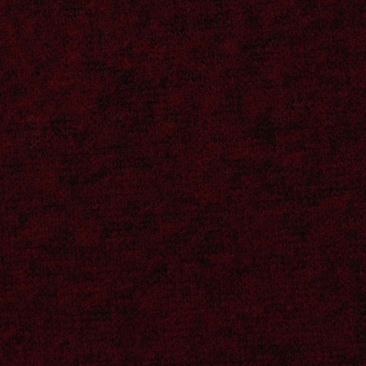 Deep Red Marl Chunky Knit, Viscose-Poly, 181 gsm