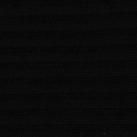 100% Cotton Knit Fabric, 215 gsm, 157 cm — Black