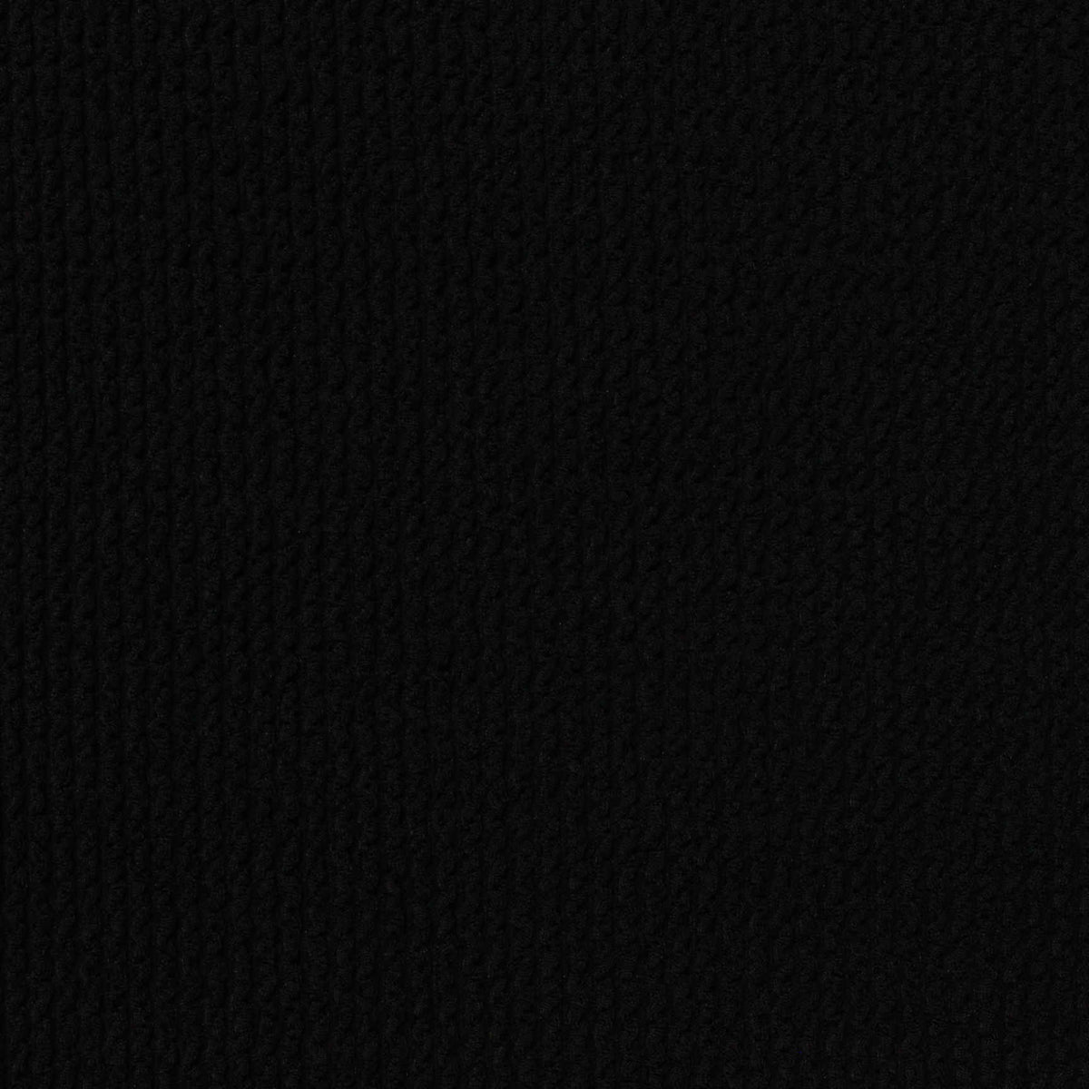 Polyester Stretch Knit Fabric, 500 gsm, 77 cm — Black