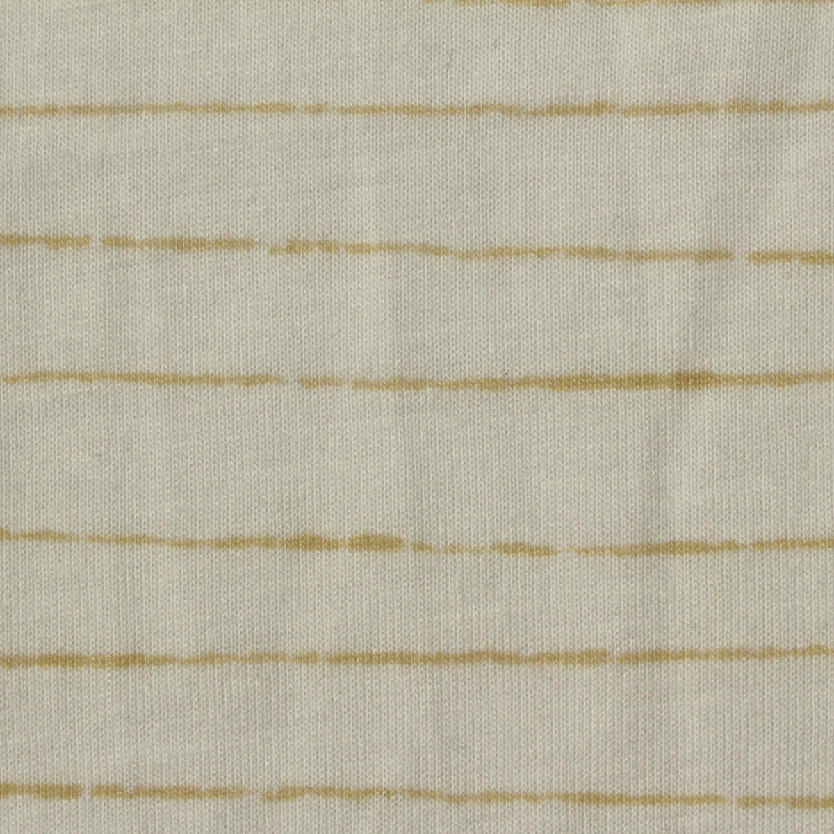 Tan Horizontal-Stripe Jersey Knit, Poly-Viscose, 127 gsm
