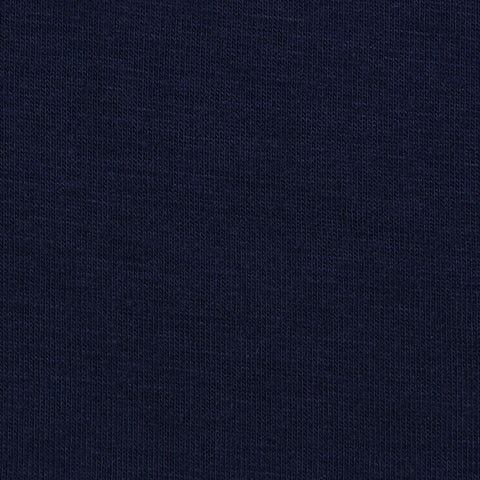 Polyester Stretch Jersey Knit Fabric, 185 gsm, 160 cm — Navy