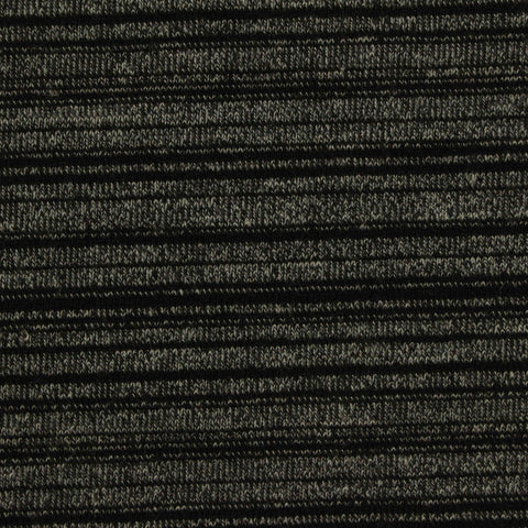 Black Marl Jersey Knit, Poly-Viscose, 204 gsm