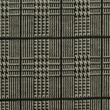 Black Plaid Jacquard, Polyester