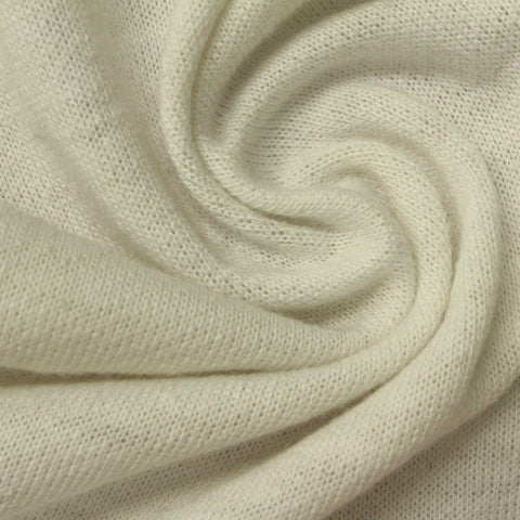 Light Beige Heathered-Marl French Terry, Polyester