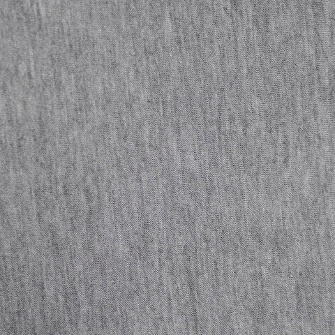 Heather Grey Marl Jersey Knit, Cotton-Viscose