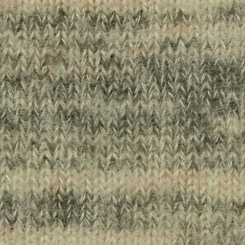 Cream Marl Chunky Knit, Viscose-Poly, 210 gsm