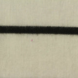 Black Horizontal-Stripe Chunky Knit, Poly-Viscose