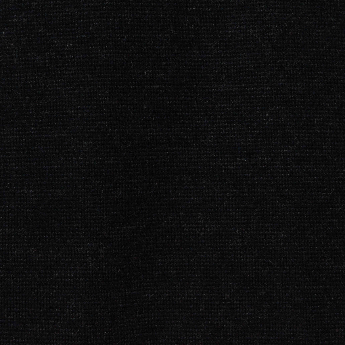 Viscose Nylon Stretch Ponte Knit Fabric, 330 gsm, 150 cm — Black