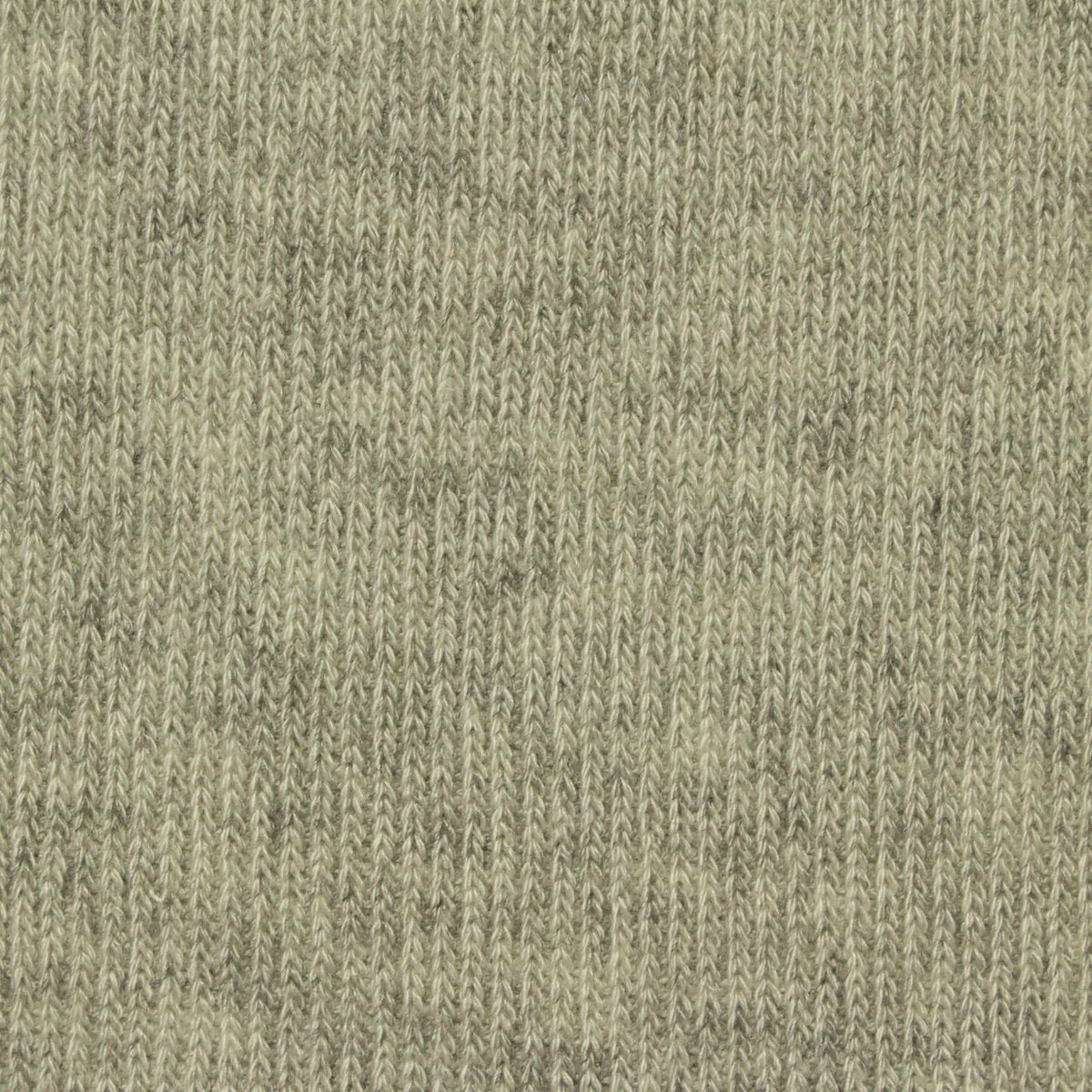 Khaki Marl Rib Knit, Viscose, 350 gsm