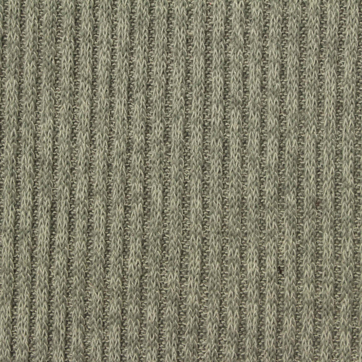 Viscose Polyester Stretch Chunky Knit Fabric, 223 gsm, 152 cm — Khaki