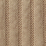 Brushed Viscose Stretch Chunky Knit Fabric, 205 gsm, 150 cm — Beige — texture